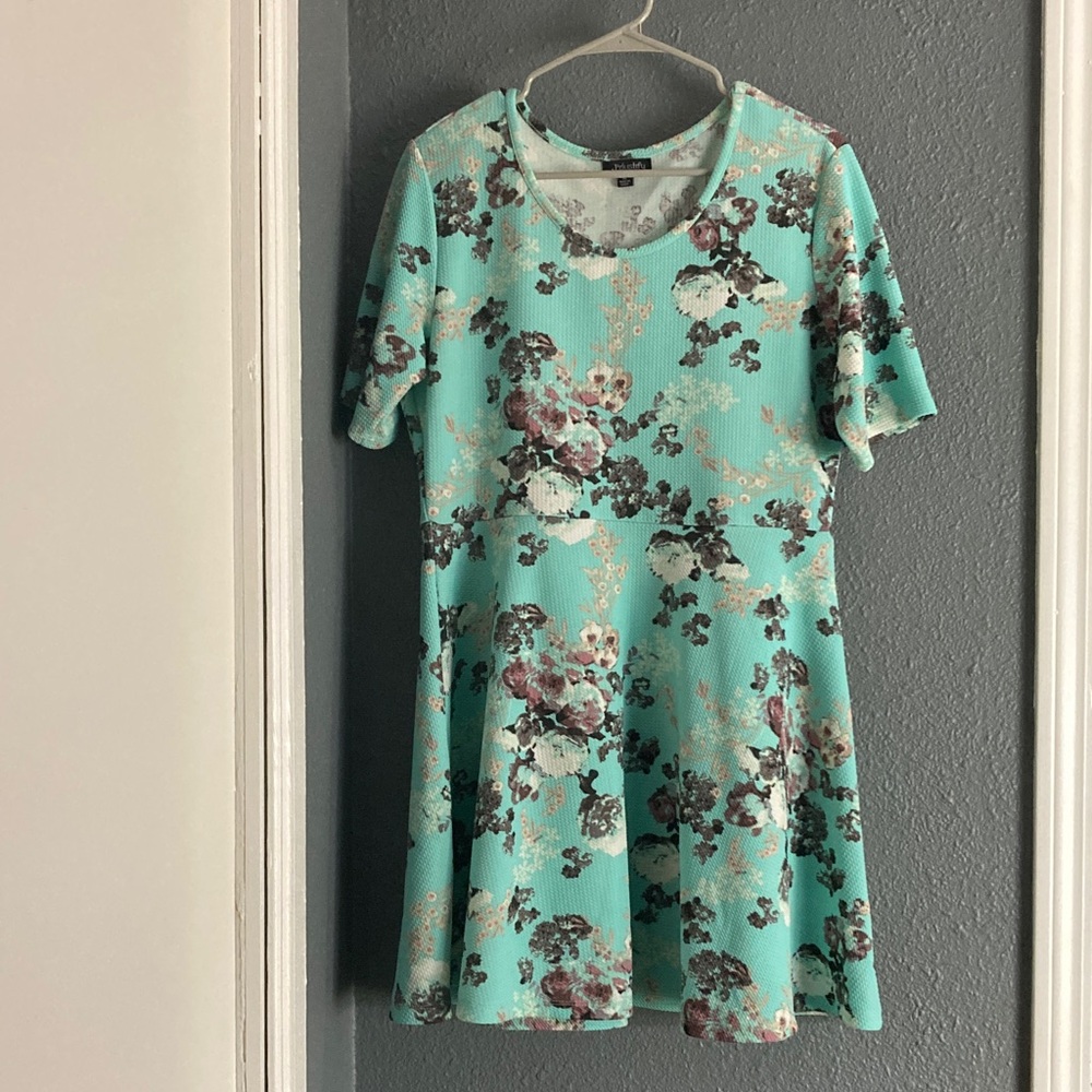 Women floral dress XL